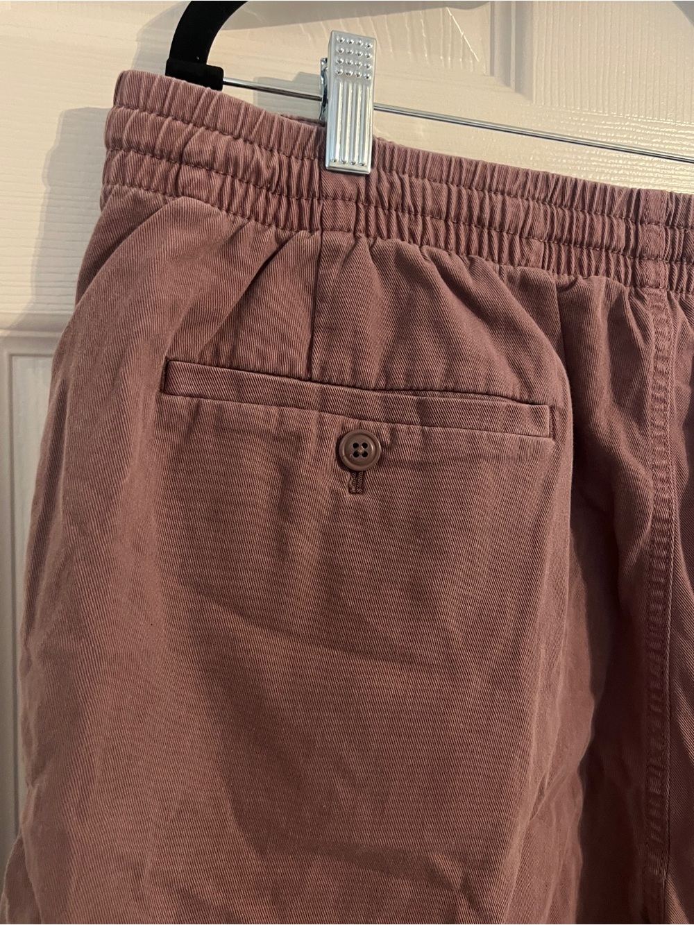 J.Crew Garment Dyed Casual Drawstring Shorts Men’s XL Mauve Beach Coastal - Picture 7 of 9